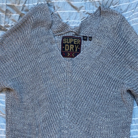 Superdry Light Gray Sweater - Picture 4 of 6
